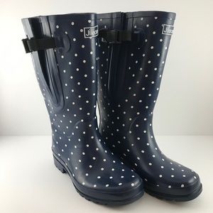 Jileon wide-calf rain boots